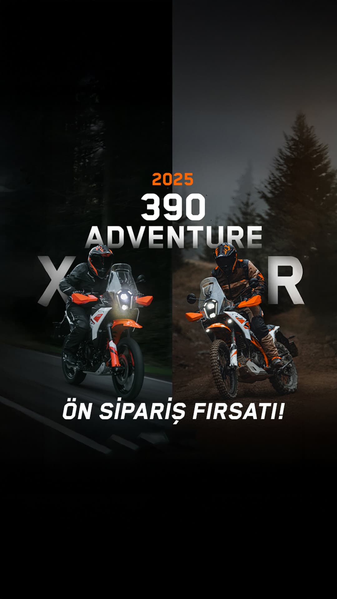 KTM 390 Adventure R ve X İçin Ön Sipariş Avantajı Başladı!