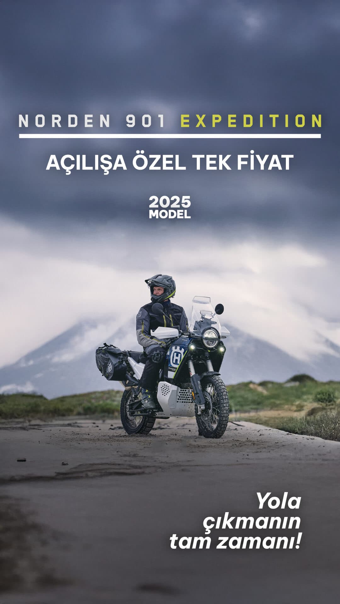 Mayıs ayına özel Husqvarna 901 Norden ve Expedition Fırsatı!
Gerçek Macera Şimdi Başlıyor!